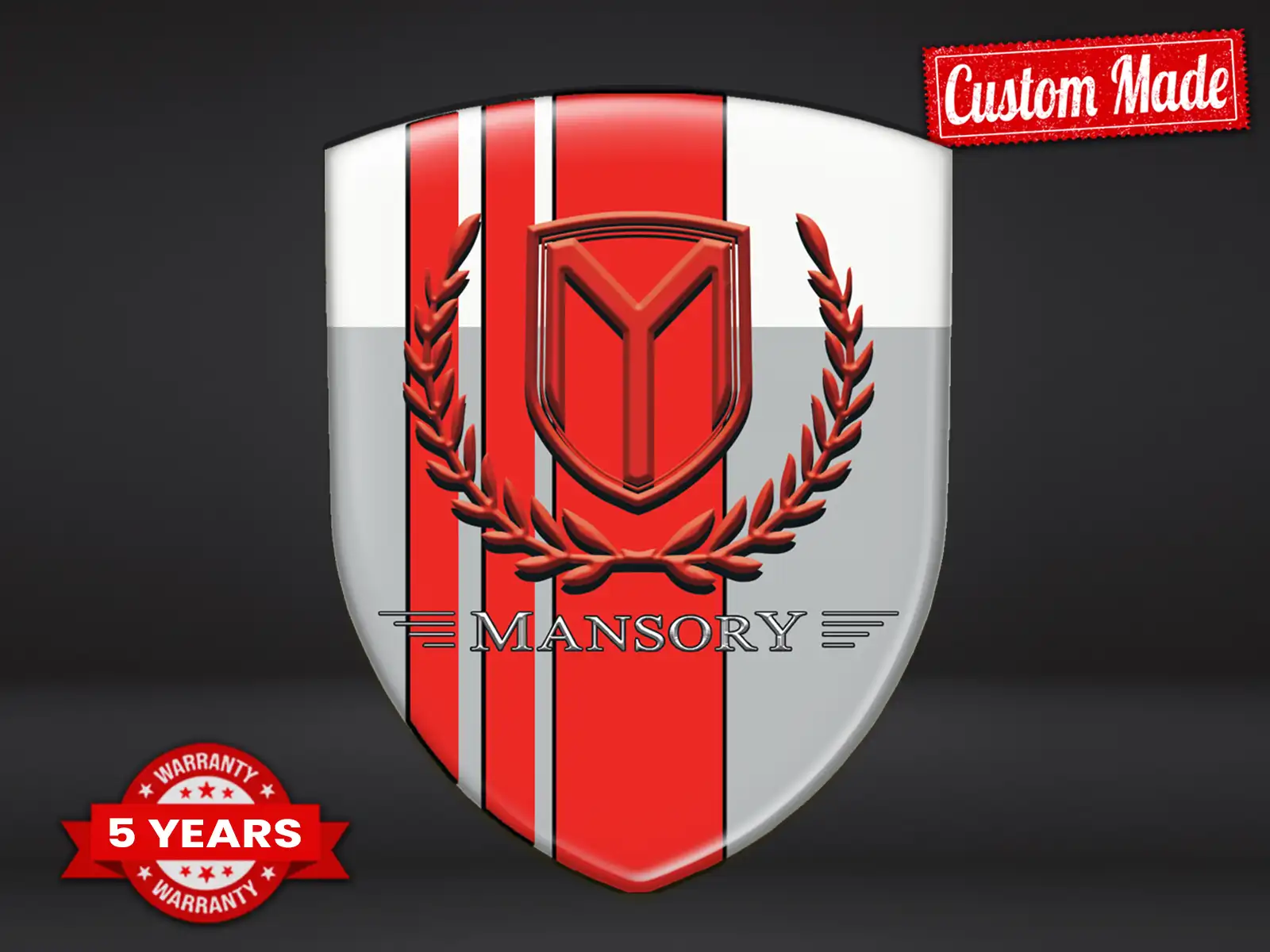 Mansory Silikonabzeichen Auto Pro Max Stilvoll Robust Design